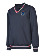 V-Neck Windcheater w 5 Stripes