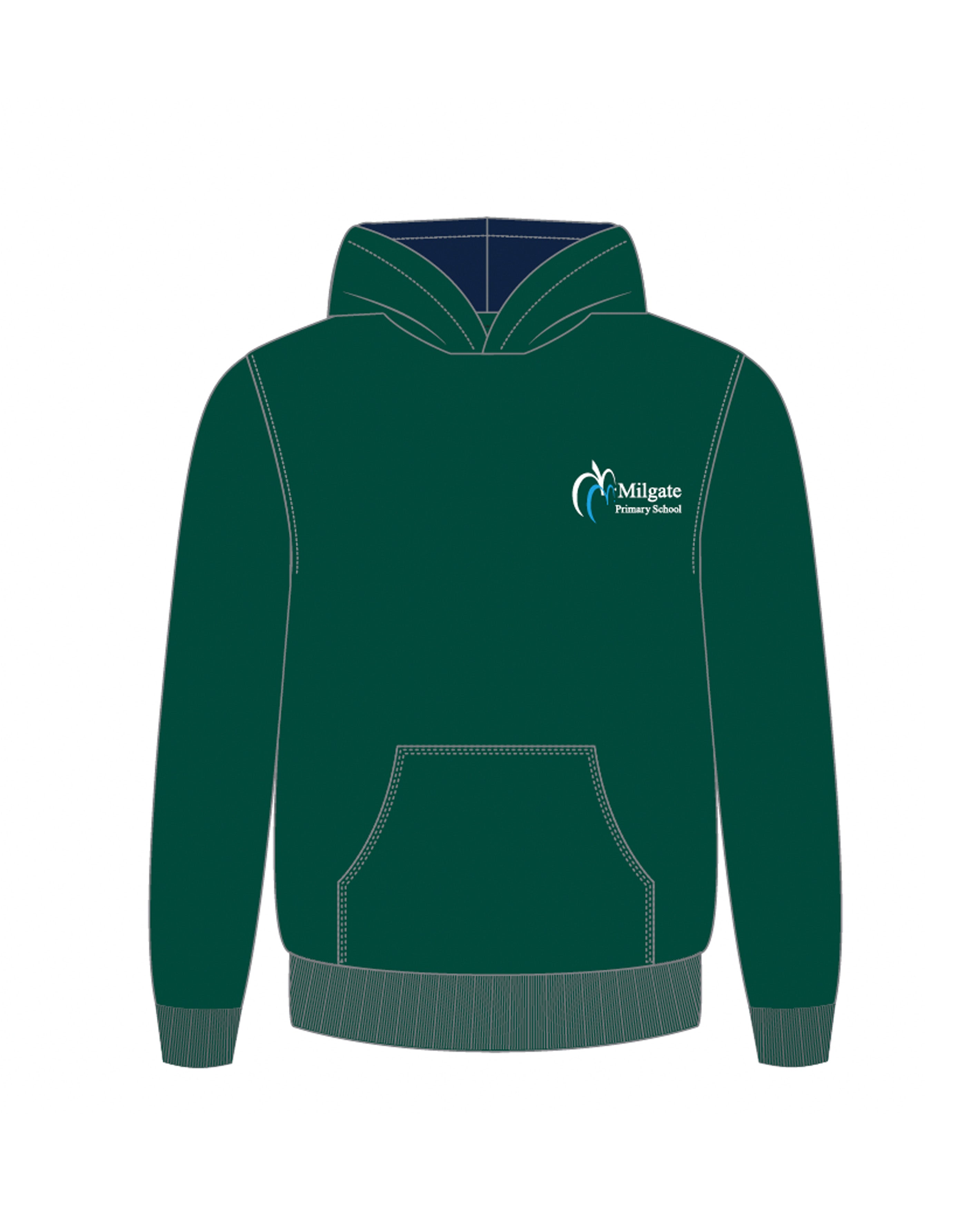Hooded Windcheater - Contrast Hood Insert
