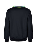 V-Neck Track Suiting Jumper with Contrast Stipe Neckband