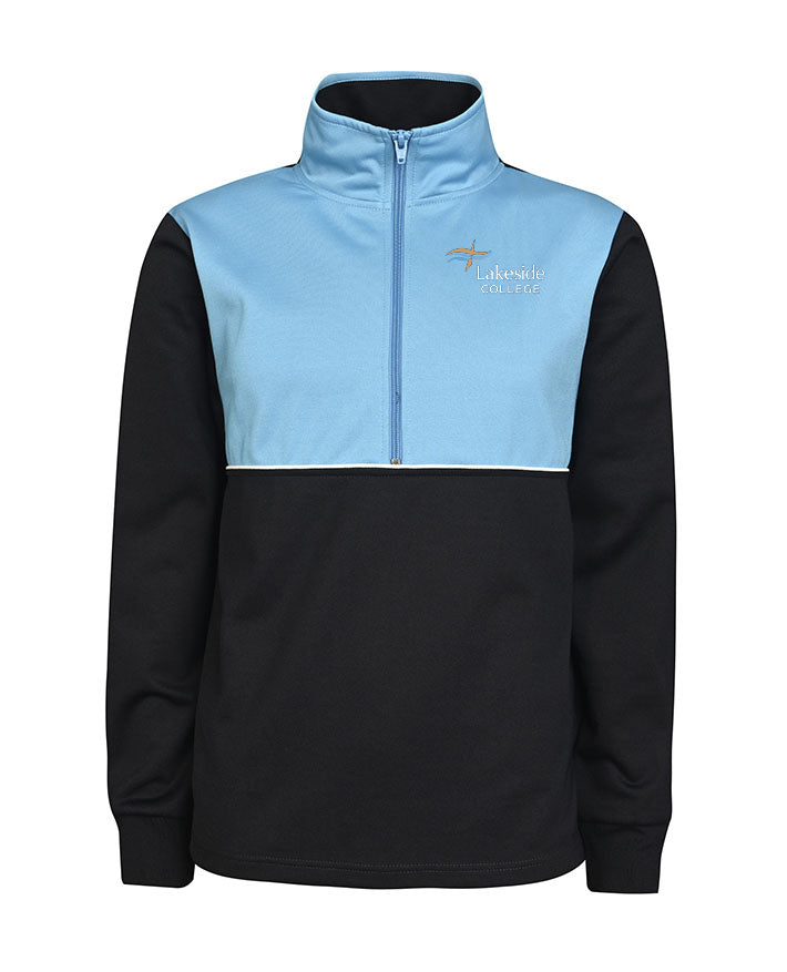 1/4 Zip Yoke Track Jacket