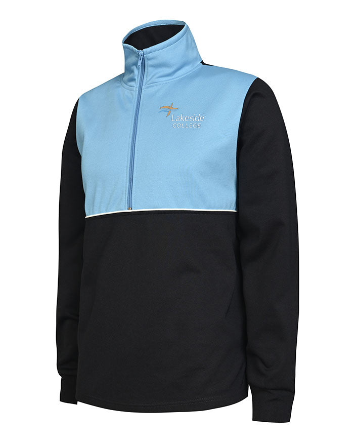 1/4 Zip Yoke Track Jacket