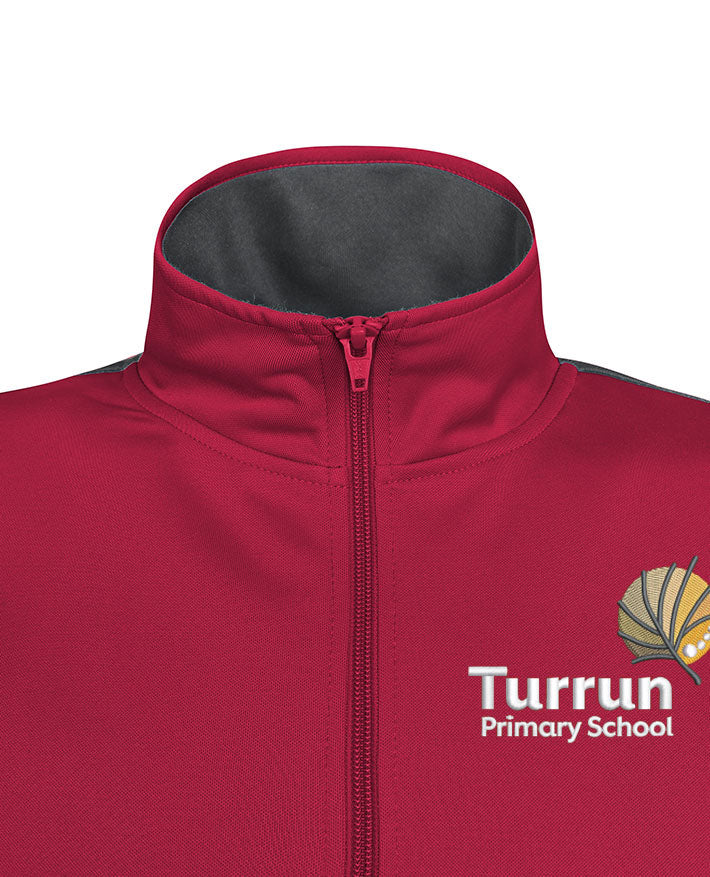 1/4 Zip Yoke Track Jacket