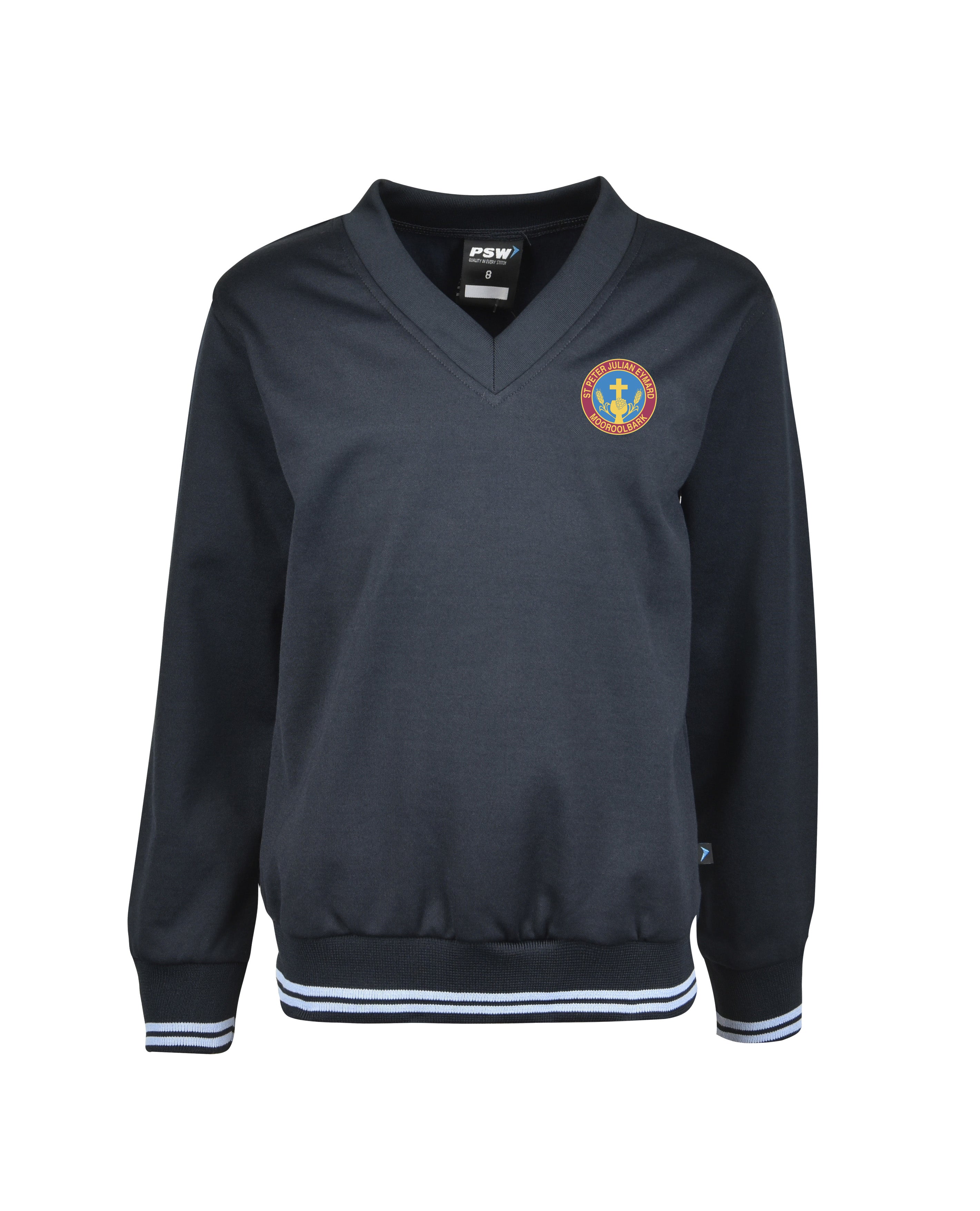 V Neck fleece windcheater