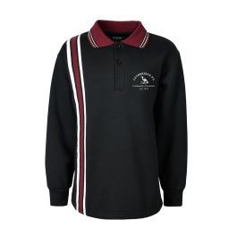 Rugby Windcheater with Vertical Contrast
