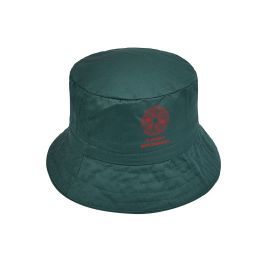 Adjustable Bucket Hat with tonal piping