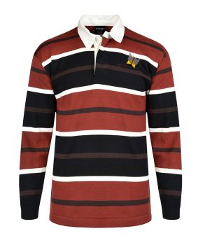 Rugby Jumper with Multiple Stripes