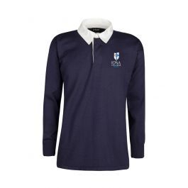 Rugby Jumper with Vertical Side Stripes