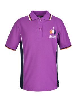 S/S Polo with Panels