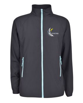 Microstretch Jacket with Contrast Zips